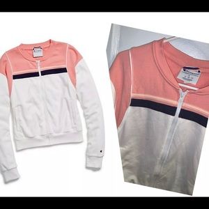 champion heritage warm up jacket